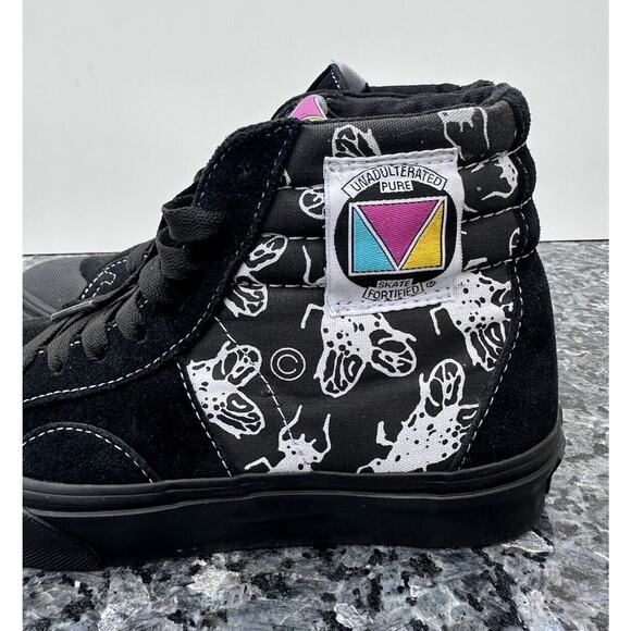 Vans Madrid 50th reissue \'87 Flys, black and white Men’s Size 6/ Wo’s 7.5 main image 10